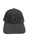 B Black Out 6-Panel Cap