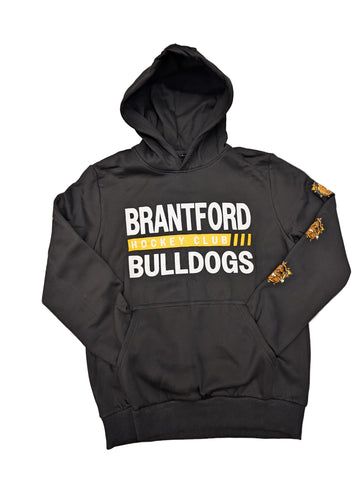 Brantford Bulldogs Repeat Logo - B-Clutch