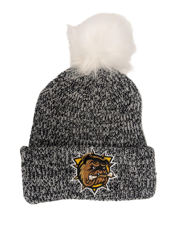 Primary Oreo with White Pom Toque