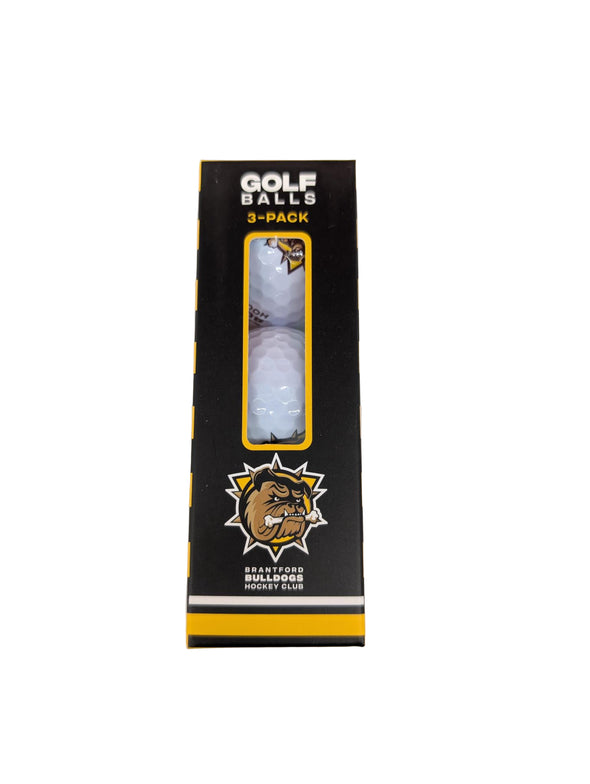 Brantford Bulldogs Golf Balls - SLEEVE