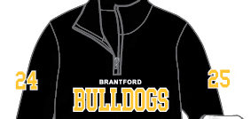 BULLDOGS 24/25 Black 1/4 Zip