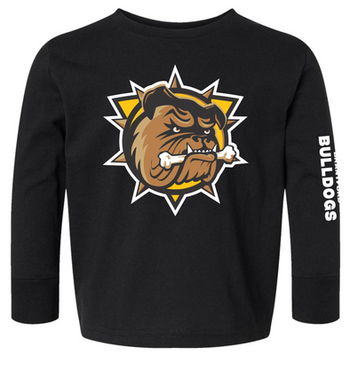 BULLDOGS TODDLER LONGSLEEVE