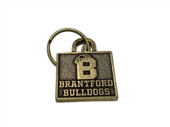 Brass Keychain - Brantford Bulldogs