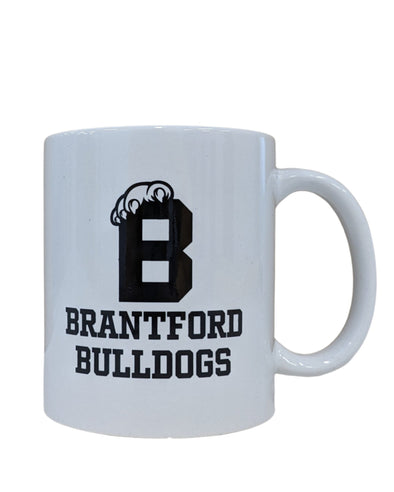 Brantford Bulldogs White Mug