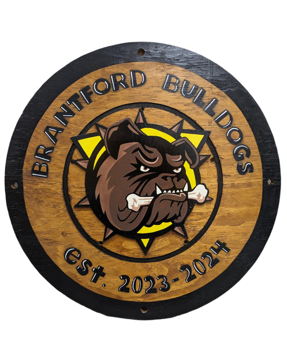 Wood Sign - Primary logo