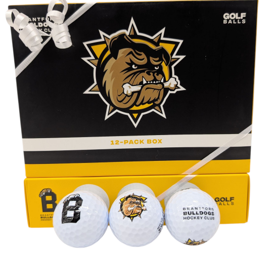 Brantford Bulldogs Golf Balls - CASE