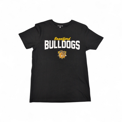 G&F Co.- 1940s SPORTS TEE BULLDOG 黒 Gymshark Retro Collegiate T-Shirt - Black | Gymshark