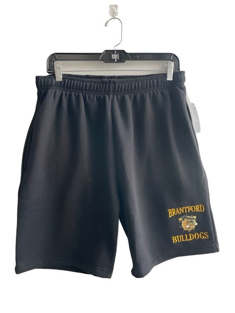 Black Brantford Sweat Shorts, 23-24