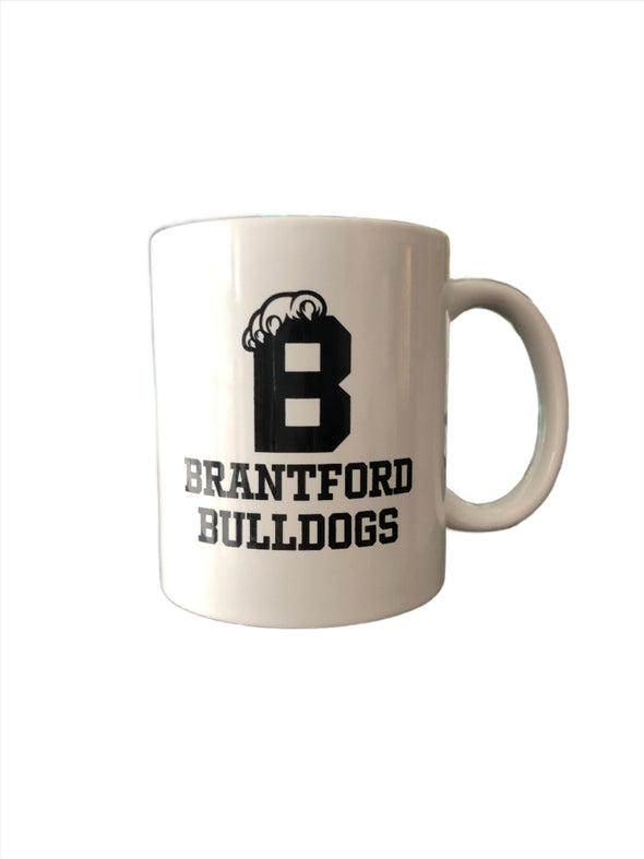 Brantford Bulldogs White Mug